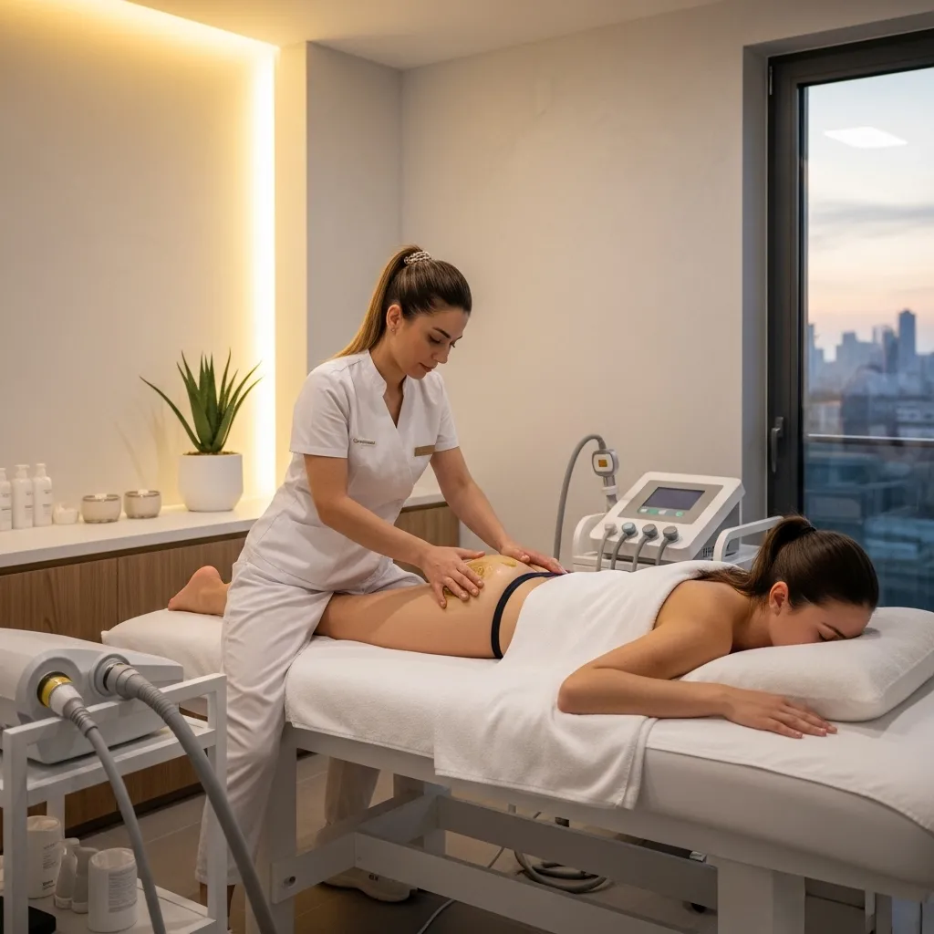 Bölgesel Yağ Yakma Masajı